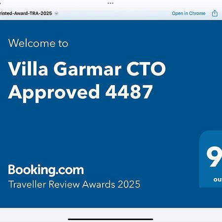 Villa Garmar Cto Approved 4487 帕拉利米尼 外观 照片